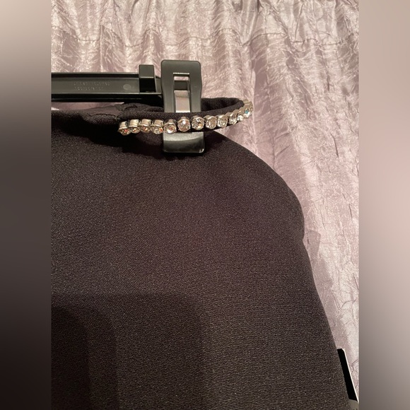 NWT Danielle Bernstein stylish black wide leg dress pant - Picture 5 of 11